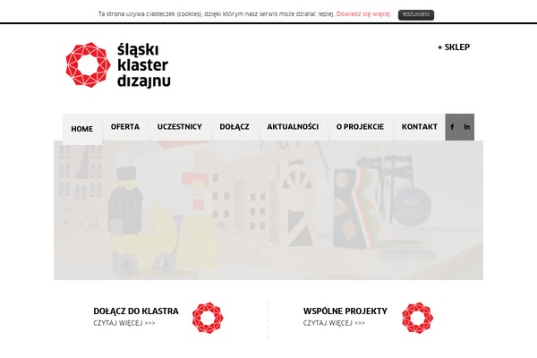 klasterdizajnu.pl site used Brandon