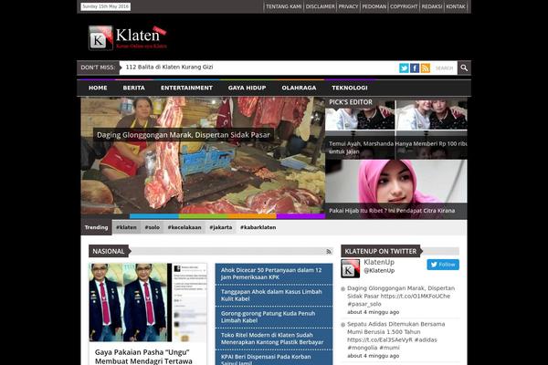 klatenupdate.com site used Kabar