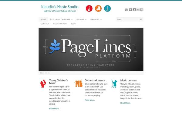 PlatformPro theme site design template sample