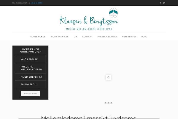 BeTheme Child theme site design template sample