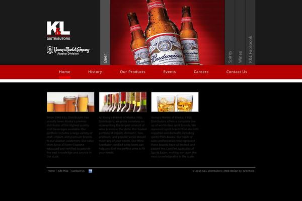 kldist.com site used Beer-theme