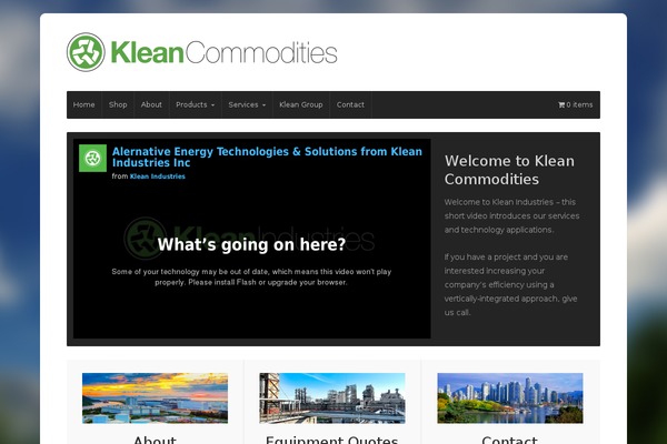 kleancommodities.com site used Organic_seed-child