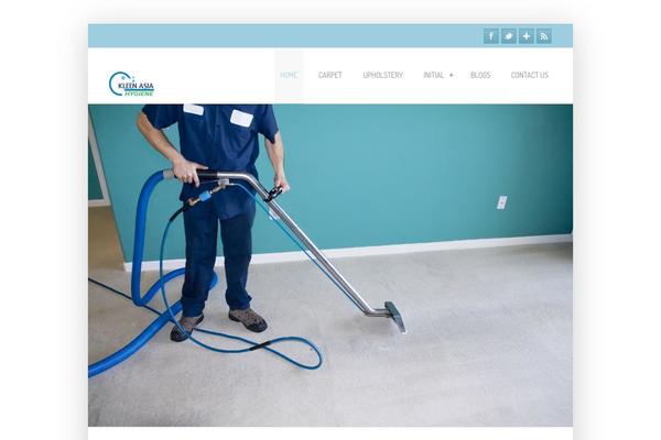 Be-clean theme site design template sample