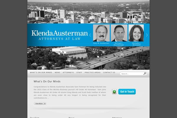 klendalaw.com site used Kal-theme