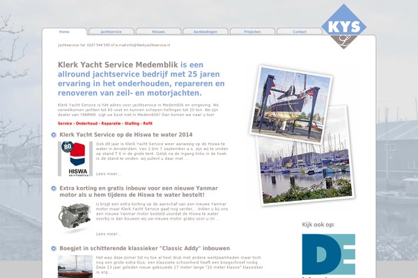 klerkyachtservice.nl site used Kys