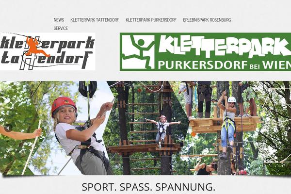 kletterpark.at site used Secundo