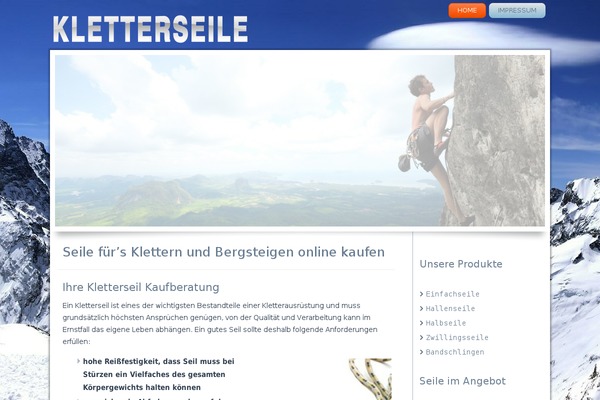 kletterseile.de site used Kletterseile_v2
