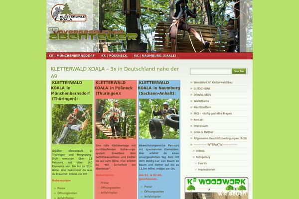 NatureFox theme site design template sample