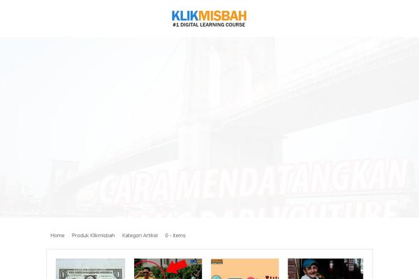 klikmisbah.com site used Focusblog-v1.200.00