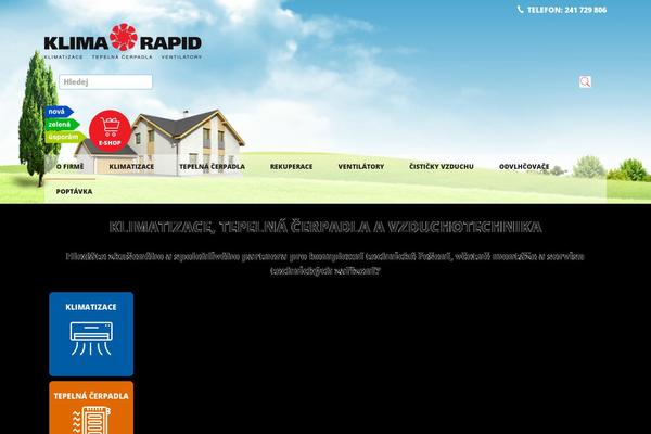 klimarapid.cz site used Talmer