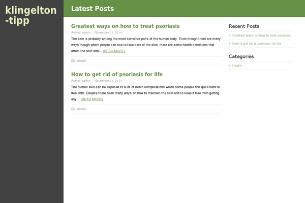 LiveRide theme site design template sample