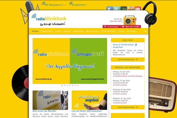 klinikfunk.de site used Klinikfunk