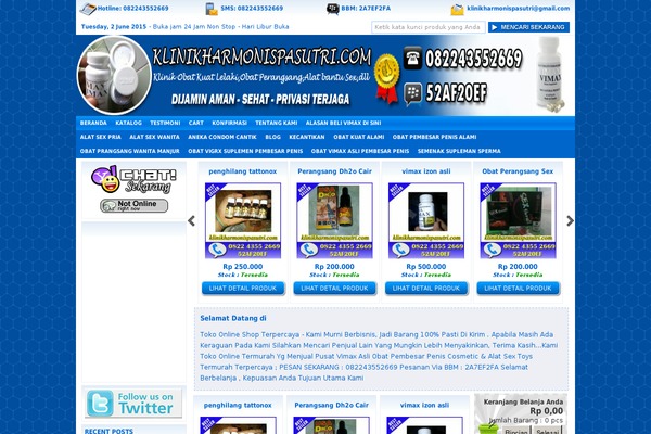 IndoStore theme site design template sample