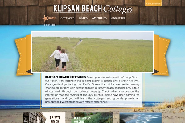 klipsanbeachcottages.com site used Intuito-600