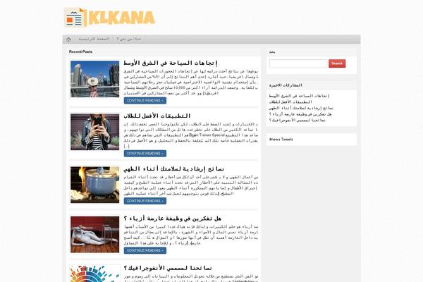klkana.com site used Manifesto