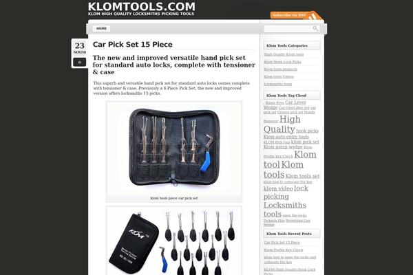 LightWord theme site design template sample