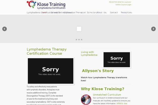 klosetraining.com site used U-design-klose