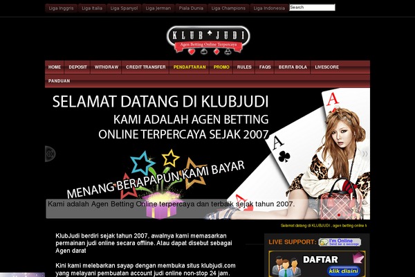 klubjudi.com site used Bursabet