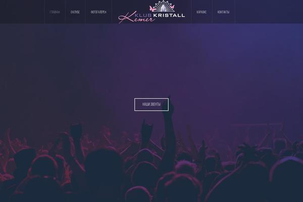 Buzz-club theme site design template sample