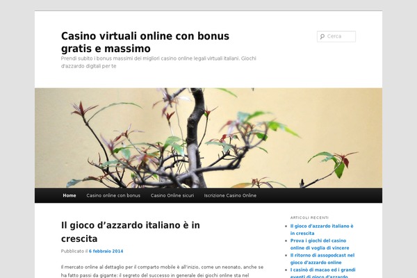 Twenty Eleven theme site design template sample