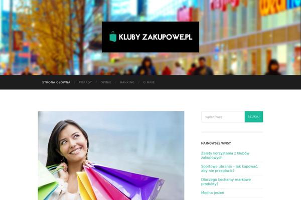 Hemingway theme site design template sample