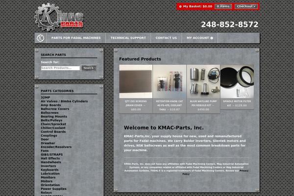 kmac-parts.com site used Artificer