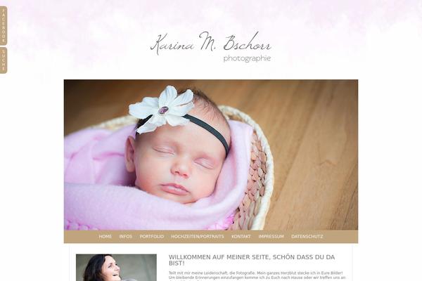 Prophoto4 theme site design template sample