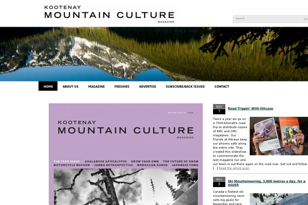 mountainculture theme websites examples