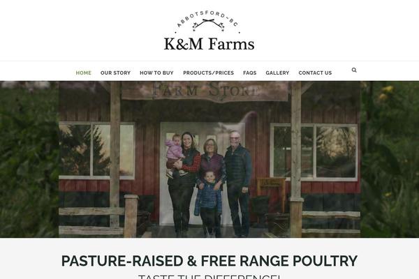 kmfarms.ca site used Organics-child