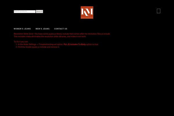 kmjeans.com site used Vg-sassy-girl