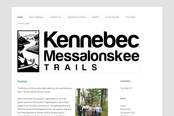 kmtrails.org site used Jetblack