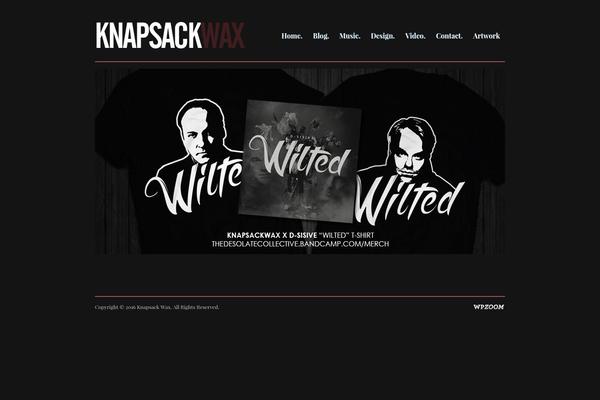knapsackwax.com site used Photoria