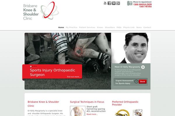 kneeandshoulderclinic.com.au site used Bkss