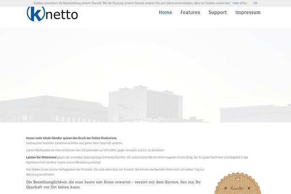 knetto.de site used Parallax