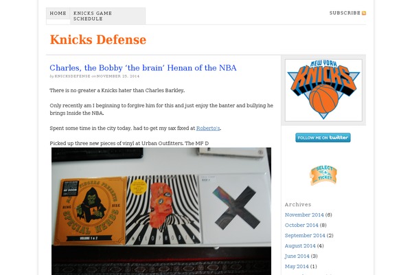 Twenty Fifteen theme site design template sample