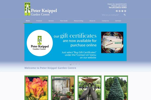 knippelgardencentre.com site used Summertime