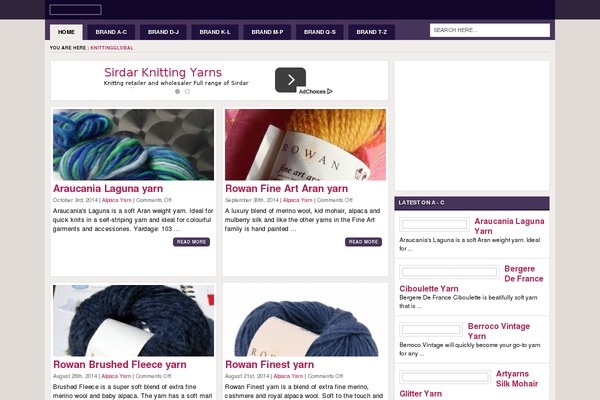 knittingglobal.com site used Soline