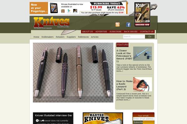 knivesillustrated.com site used Knives