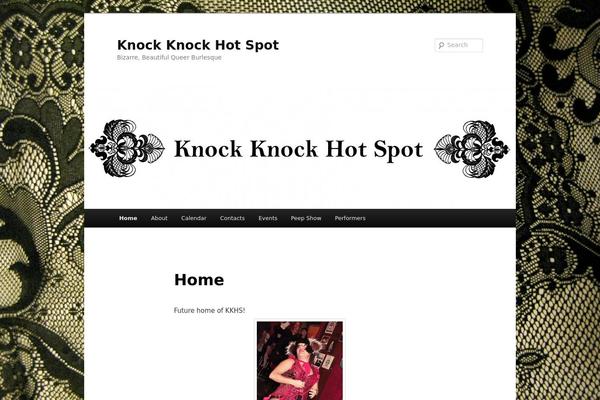 Twenty Eleven theme site design template sample