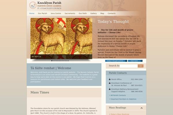 sanctus theme websites examples