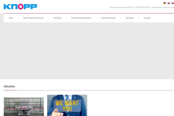 knopp-maschinen.com site used Knopp