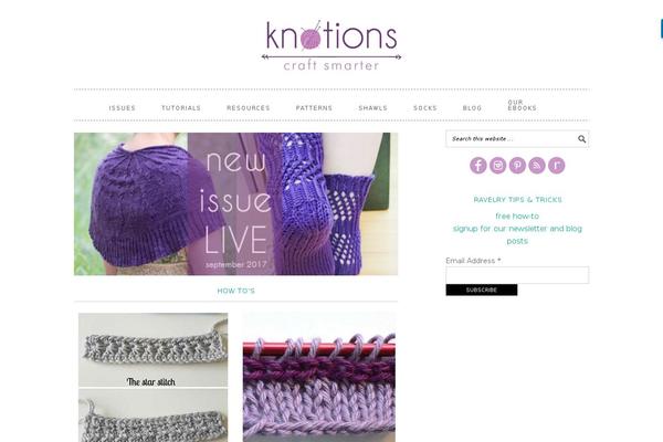 knotions.com site used Mai-slate