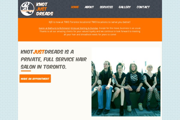 knotjustdreads.com site used Kjd-responsive