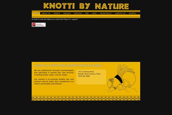 knottibynature.com site used Knottibynature