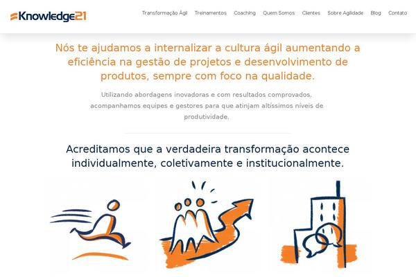 knowledge21.com.br site used Maiscode_k22