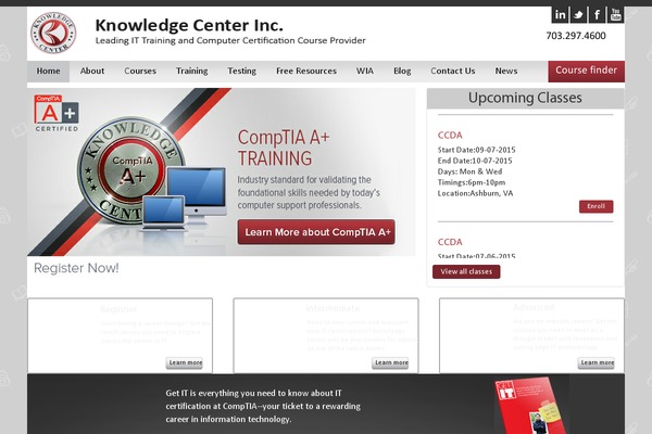 knowledgecenterinc.com site used Knowledgecenter