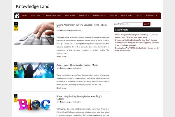 knowledgeland.eu site used Top Mag