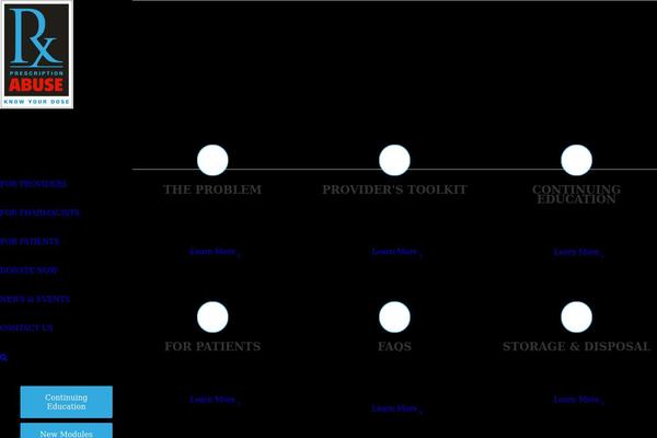 Site using Responsive Menu plugin