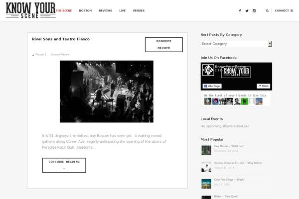 Decibel theme site design template sample