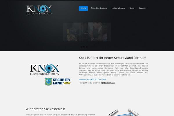 knox-security.at site used Theme1102